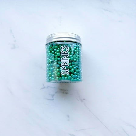 CACHOUS GREEN (4MM) SPRINKLES BY SPRINKS