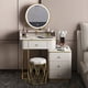 thumbnail image 5 of Multifunctional Storage Cabinet Bedroom Dressing Table Furniture Bedroom Dressers Dressers Tocador Maquillaje Home Furniture My Lux Decor Round, 5 of 18