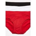 thumbnail image 4 of Blissful Benefits by Warner's® Women's No Muffin Top Micro Hipster 3-pack RU3383W, 4 of 4