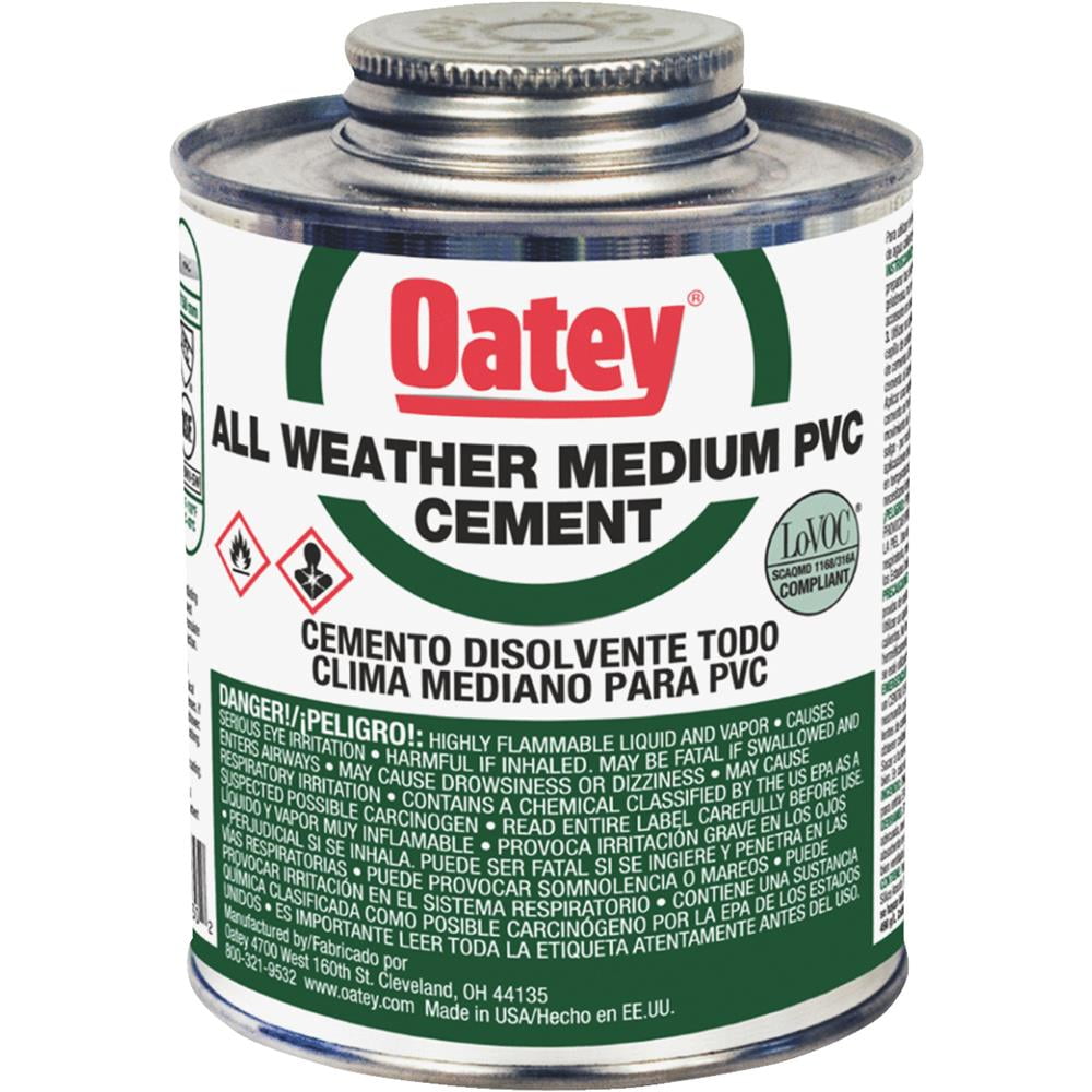 Oatey Qt Pvc Cement 31133