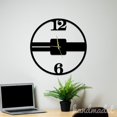 thumbnail image 4 of Handmadetneonsign Modern Wall Clock Unique, Year Date Round Wall Clock, Text Oversize Wall Clock 55816, 4 of 5