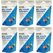 Cotton Mouth Lozenges Dry Mouth Relief Fruit Mix 3.3oz Bag (6 Bags)