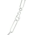 thumbnail image 4 of SuperJeweler 1 Carat Moissanite Necklace With Sterling Silver Paperclip Chain, 18 Inches For Women, 4 of 6