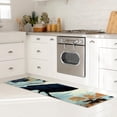 thumbnail image 3 of Crow Kitchen Rugs, Rubber Mats, and Kitchen Mats: Rectangular, 15.7"x59", Washable, , Absorbent, 3 of 6