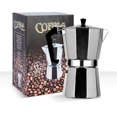 thumbnail image 3 of 12 Cup Coffee Maker, Made of Aluminum, 600ml, 3 of 4