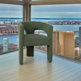 thumbnail image 4 of Sven Modern Contemporary Upholstered Three-Leg Curved Back Dining Chair, 4 of 9
