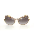thumbnail image 2 of Miu Miu MiuMiu 56R 56 7OE-3E2 Antique Gold Brown Gradient Sunglasses MU56RS, 2 of 5
