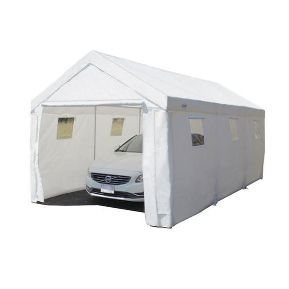 10 x 20 ft. True Enclosed Universal Canopy, White