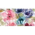 thumbnail image 2 of Robinson, Carol 32x18 White Modern Wood Framed Museum Art Print Titled - Garden Palette II, 2 of 4