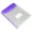 Purple, variant on ZOURIH Super Heavyweight Poly Large Size Binder Pocket, 12.6 x 9.2 inches, 11-Hole Punched, 1 Pocket, Color May Vary
