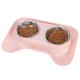thumbnail image 2 of Dog Cat Bowls, Cat Face Shape Stainless Steel Cat Water Bowls, Cute Durable Double Bowls for Cat Puppy ANGGREK AC8966, 2 of 8