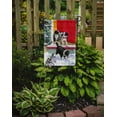 thumbnail image 2 of Carolines Treasures ASA2078GF Christmas Border Collie Pups Flag Garden Size, 2 of 3