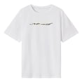 thumbnail image 4 of Camiseta de mujer Fernando con cuello redondo ropa deportiva básica suave S, 4 of 8