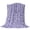 Purple, variant on Green Blocks Throw Flannel Blanket Mint Green Brick Texture Stripes Abstract Super Soft Cozy Bed Blanket, Lightweight Plush Fuzzy Bed Throw for Bedroom Sofa Couch Living Room 30x40in