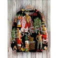 thumbnail image 3 of Christmas Ugly Knitted Sweater Cartoon Santa Claus Tattoo Retro Long Sleeves 3DPrint Autumn Winter Pullover Harajuku Casual X9 (Sweater,L), 3 of 7