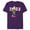 Purple, variant on Star Wars The Mandalorian and Grogu Tatooine Suns 2023 - Short Sleeve Blended T-Shirt for Adults - Customized-Dark Heather
