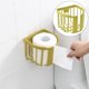 thumbnail image 4 of Portar de papel higiénico Baoblaze montado en pared amarillo, 4 of 8
