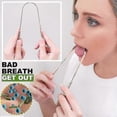 thumbnail image 3 of Tounge Scraper Cleaner (2 Pack) - Reduce Bad Breath (medical Grade), 3 of 5