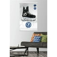thumbnail image 2 of NHL Tampa Bay Lightning - Drip Skate 21 Wall Poster with Magnetic Frame, 22.375" x 34", 2 of 5