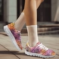 thumbnail image 6 of chaqlin Halloween Spider Web Shoes for Women Men Size 13 Breathable Low Top Walking Shoe Casual Lace Up Running Sneakers Lightweight Slip-on Work Flat, 6 of 7