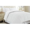 thumbnail image 3 of Modern Threads Reversible White & White All-Season Down Alternative Adult Bed Comforter, King, 3 of 20