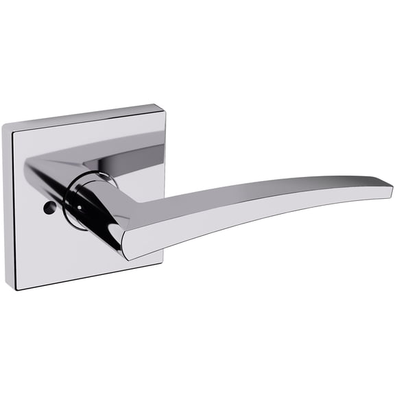 Baldwin L022260PRIV L022 Privacy Door Lever Set - Chrome