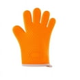 thumbnail image 1 of Guantes anti escaldaduras de silicona para horno microondas, guantes aislantes térmicos especiales para horno de cocción, guantes gruesos de alta temperatura para cocina y hogar, 1 of 5