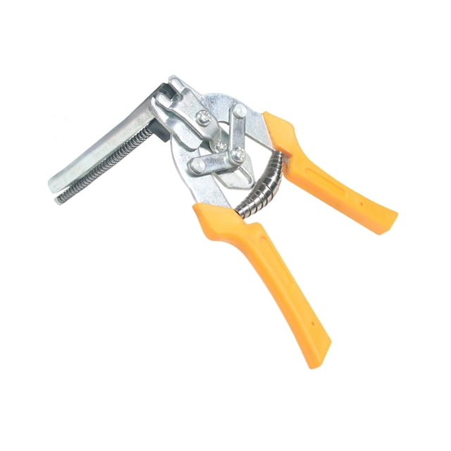 Abrazadera de alicates para uñas Abrazadera de cercado de alambre para reparación de instalación de jaulas de animales Naranja kusrkot Alicates de uñas