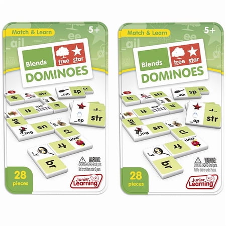 JUNIOR LEARNING Blends Dominoes  2 Sets price history on PriceWatchPro