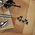 thumbnail image 1 of IDEANATEGRATE 50Ud Tornillos De Avellanada Carbono Negro Para Fijación En Madera Y Metal, 1 of 8