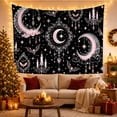 thumbnail image 3 of Spooky Mug and Ghost Pattern Tapestry Wall Hanging, 3 of 7