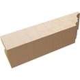thumbnail image 6 of Ekena Millwork 4"W x 4"H x 16"L Asheboro Woodgrain TimberThane Rafter Tail, Primed Tan, 6 of 6