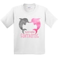 thumbnail image 3 of Inktastic You're Flippin' Fintastic Dolphins Youth T-Shirt, 3 of 5