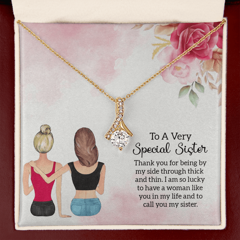 Necklace for 2024 my sister