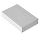 thumbnail image 3 of Caja de proyecto de aleación de aluminio, caja de instrumentos de bricolaje de color plateado mate integral para cableado de PCB, 22 x 74 x 110 mm, 3 of 12
