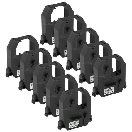 - Speedy Inks Compatible Printer Ribbon Cartridge Replacement for Amano CE-315151 (Black, 10-Pack)