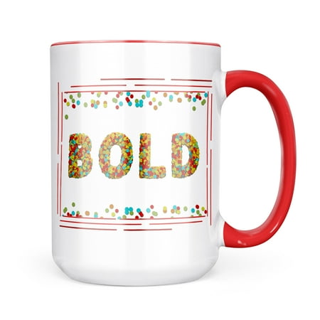 

Neonblond Bold Birthday Party Confetti Mug gift for Coffee Tea lovers