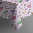 thumbnail image 3 of Purple Cartoon Unicorn Planet Pattern Rectangle Tablecloth 60"x84",Waterproof Polyester Rectangle Table Cloth, Wipeable Spillproof Polyester Tablecloth for Dining, Camping, Indoor and Outdoor, 3 of 5