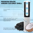 thumbnail image 5 of Metpure Universal 5 Micron 20” x 4.5” Whole House Carbon Water Filter Cartridge Replacement - Coconut Shell Activated Carbon Block CTO. Compatible with Pentek, iSpring, and more. 1-Pack, 5 of 9