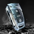 thumbnail image 3 of Metal Smart Key Fob Cover for Audi A3 A4 A5 A6 A7 A8 Q3 Q5 Q7 Q8 S3 Keychain, 3 of 17