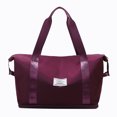 thumbnail image 1 of Bolsas de lona Oxford para equipaje informal de viaje para ir de compras Fitness Gym Blue JShteea Para Estrenar, 1 of 9
