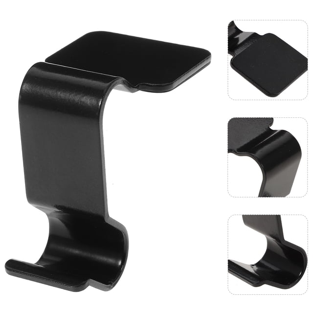 HAMPPLIES 1Pcs Simple and Decorative Christmas Stocking Hanger for Fireplace Mantel Garland Hanger Iron