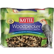 Angle View: 1PK Kaytee Woodpecker Sunflower Seeds Seed Cake 1.85 lb.