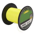 thumbnail image 2 of Línea de pesca trenzada 546 yardas 4 hilos PE línea resistente a la abrasión alambre de pesca trenzado amarillo2.0, 2 of 10