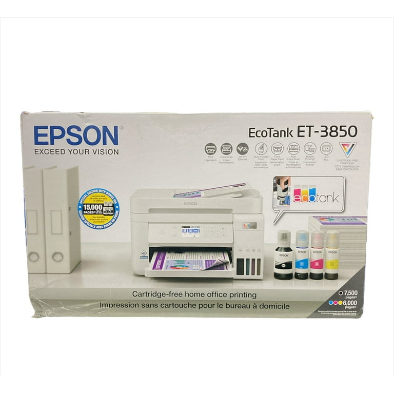 Epson EcoTank ET-3850 Special Edition All-in-One Printer