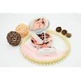 thumbnail image 4 of 2 Pack Marble Contact Lens Case All In One Travel Contact Container Soak Storage Kit(Rose Gold + Gold), 4 of 7