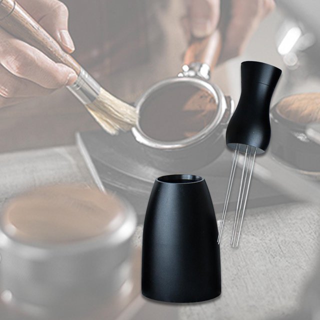 Distribuidor de café en polvo perfecl herramienta para mezclar café agitador de espresso portátil 5 pines