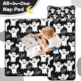 thumbnail image 4 of Smiling Ghosts Halloween Pattern Toddler Nap Mats for Kids Preschool,50"x20" Sleeping Mat Bag or Kids,Toddler Sleeping Bag,Toddler Nap Mat or Daycare, 4 of 6