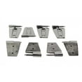 thumbnail image 3 of Kentrol 30576 Polished Silver Door Hinge Set 8 Pieces 4 Door 07-18 Wrangler JK, 3 of 7