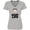 AC-Heather Grey, variant on Inktastic Goat Life Women's V-Neck T-Shirt